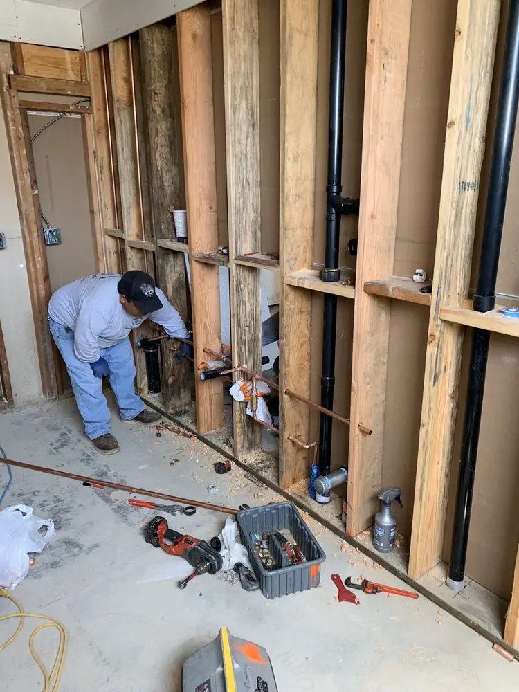 Commercial rough-in plumbing for Water Heater Replacement in North Port